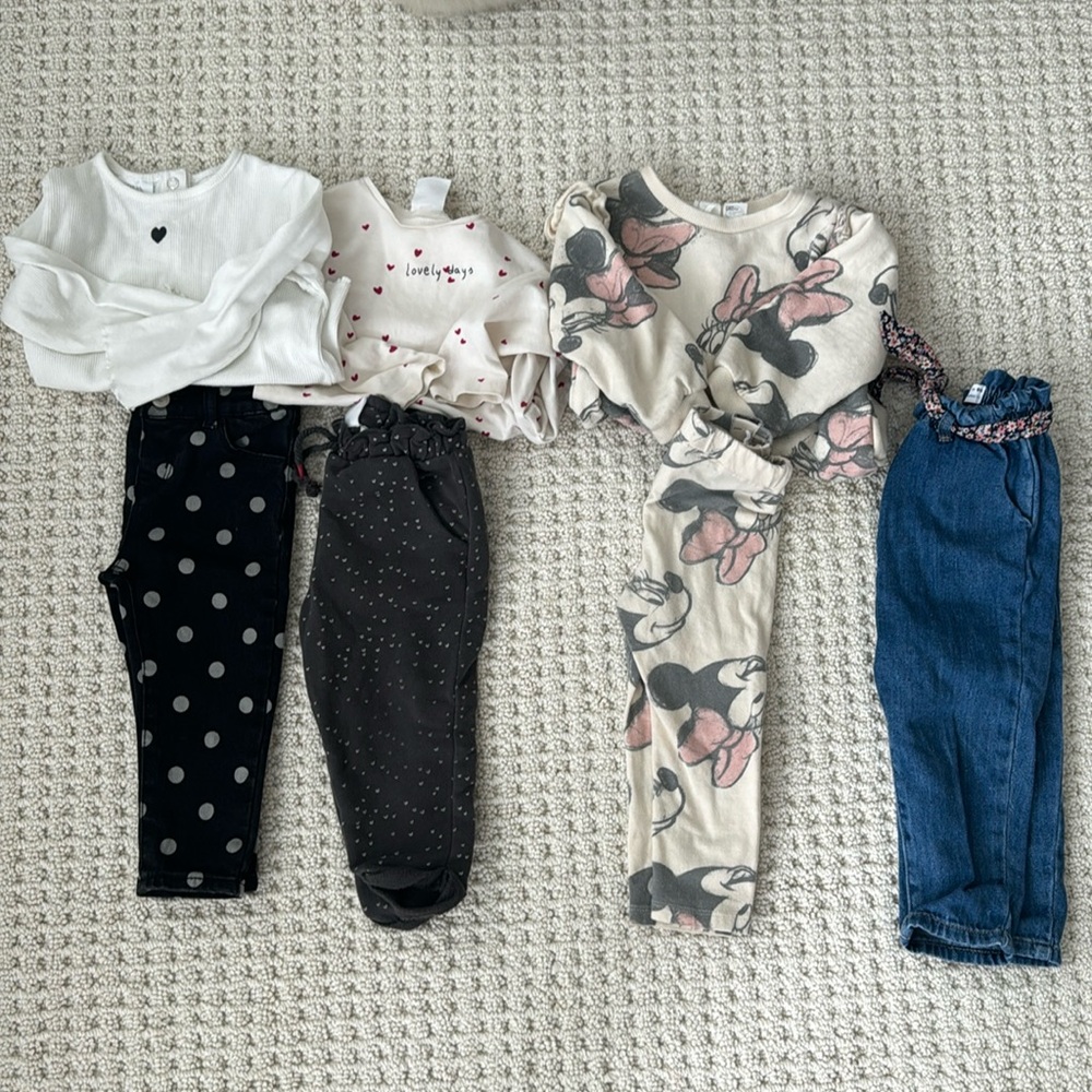 Toddler Girl Zara and H&M bundle size 12-18 months